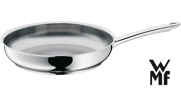 Sartén WMF Favorit 28 cm de acero inoxidable: calidad profesional con un 17% de descuento