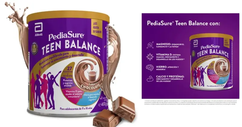 PediaSure Teen Balance: suplemento nutricional para adolescentes con 25% de descuento a 13 €
