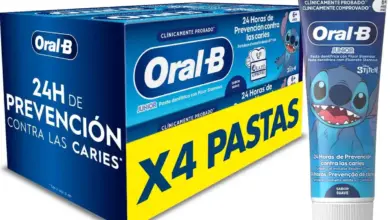 Pack x4 Pasta de dientes Oral-B Junior para niños con protección anticaries por 4,87 € (-48%)