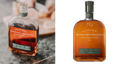 Woodford Reserve Bourbon RYE: Whisky premium con 24% de descuento a 28,99 € en Amazon