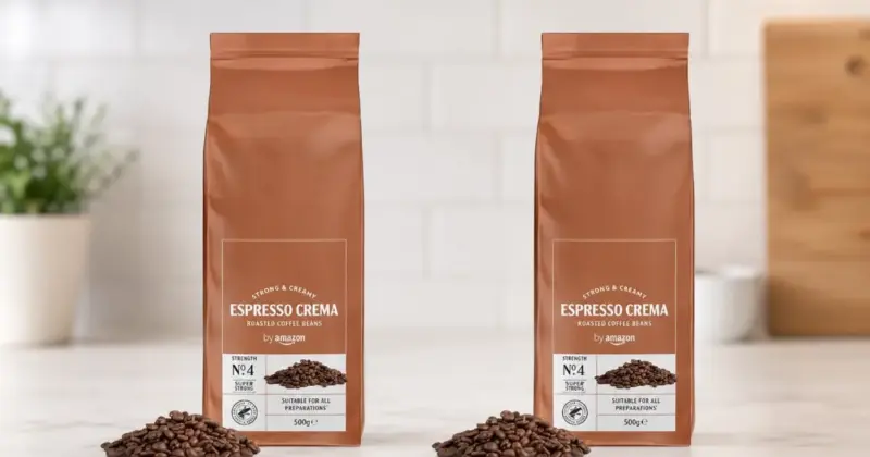 Pack x2 Café en grano Amazon Espresso Crema: equilibrio e intensidad con un 27% de descuento