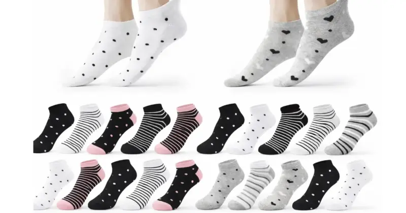 Pack de 12 pares de calcetines tobilleros Libella para mujer: comodidad y estilo a solo 11,39 € con un 43% de descuento