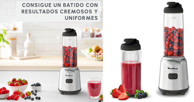 Batidora Moulinex Mix & Move LM15FD: práctica, potente y a un precio irresistible
