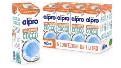 Pack x8 Alpro Bebida Vegetal de Coco Sin Azúcar con un 26% de Descuento, Precio Especial en Amazon