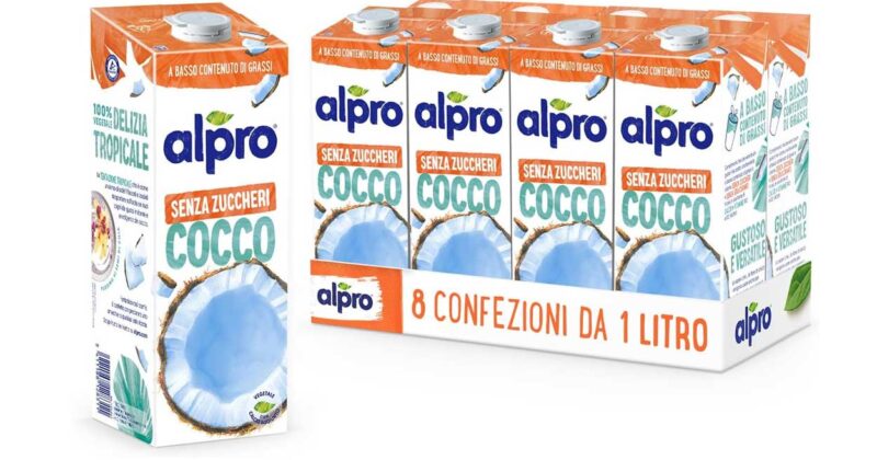 Pack x8 Alpro Bebida Vegetal de Coco Sin Azúcar con un 26% de Descuento, Precio Especial en Amazon