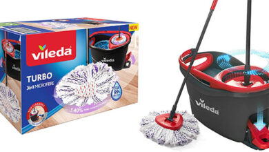 Set Vileda Easy Wring & Clean Turbo con Fregona de Microfibra y Cubo con Pedal a solo 29,99 € con Envío Gratis