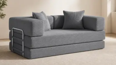 Sofá cama Vipbear 5 en 1 con espuma de alta densidad: comodidad y versatilidad por 263,68 € con envío gratis