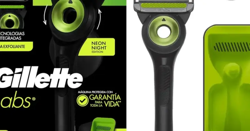 Maquinilla GilletteLabs Neon Night Edition con 33% de descuento y accesorios incluidos por 17,99 €