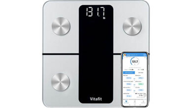 Báscula inteligente Vitafit VT701 con análisis corporal completo y Bluetooth por solo 14,24 €: seguimiento total para tu salud
