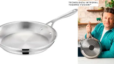 Sartén Tefal Jamie Oliver de acero inoxidable 28 cm con un 26% de descuento y envío gratis