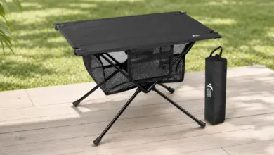 Mesa plegable Zune Lotoo portátil para camping con 24% de descuento a 30,39 €