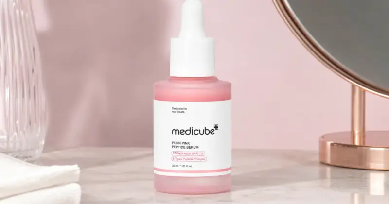 Sérum facial Medicube PDRN Pink Peptide: piel más firme y luminosa con un 42% de descuento