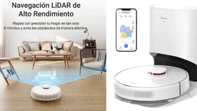 Dreame D10 Plus: Robot Aspirador y Fregasuelos con Navegación LiDAR a sólo 164,46 € con 34% de descuento