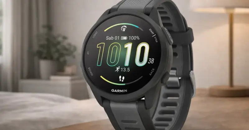 Garmin Forerunner 165: reloj deportivo con pantalla AMOLED y GPS por 163,64€ con un 29% de descuento