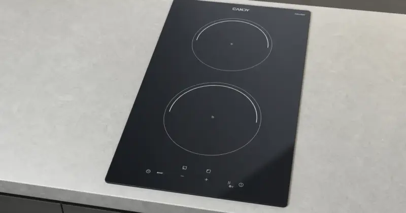 Placa de inducción Candy CI32CBB dominó de 2 zonas compacta a 112,99 € con 12% de descuento