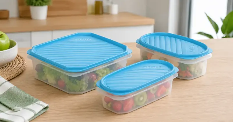 Set Tatay Top Flex de 3 recipientes herméticos sin BPA con 28% de descuento en Amazon