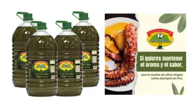 Oferta del pack de 20 litros de Aceite de Oliva Virgen Extra Fuenteoliva por 77,20 € con un 50% de descuento