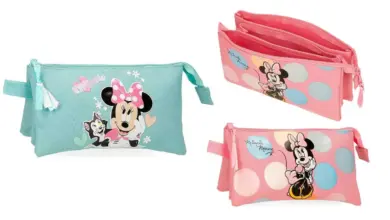 Estuches Infantiles Disney con Personajes Icónicos por 6,63 € - Organización y Diversión para los Peques