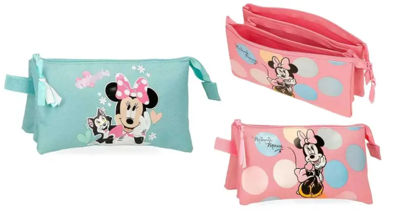 Estuches Infantiles Disney con Personajes Icónicos por 6,63 € - Organización y Diversión para los Peques