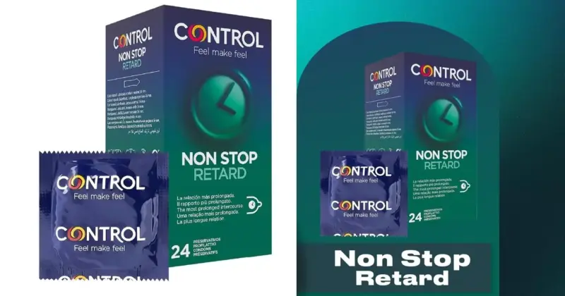 Pack de 24 preservativos retardantes Control Non Stop Retard con 24% de descuento y precio especial
