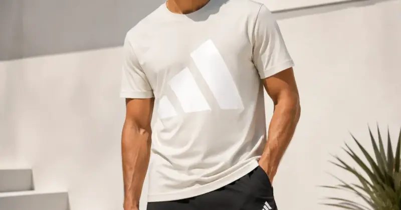 Camiseta Adidas Essentials Big Logo para hombre, estilo y confort a mitad de precio: solo 14€