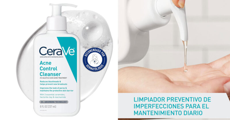 Gel Limpiador CeraVe para Acné con 28% de Descuento: Limpieza Profunda y Cuidado Diario desde 10,90 €
