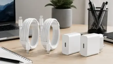 Pack x2 cargadores BSTOEM 20W con cable Lightning 2m: carga rápida y doble para iPhone e iPad a solo 15,99€ con 20% de descuento