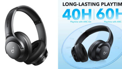 Auriculares inalámbricos Soundcore Q20i con cancelación de ruido activa a 33,03 € - Gran autonomía y calidad de sonido