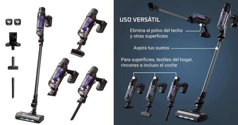 Rowenta X-Pert 7.60: Aspiradora sin cable ligera y potente al 25% de descuento en Amazon