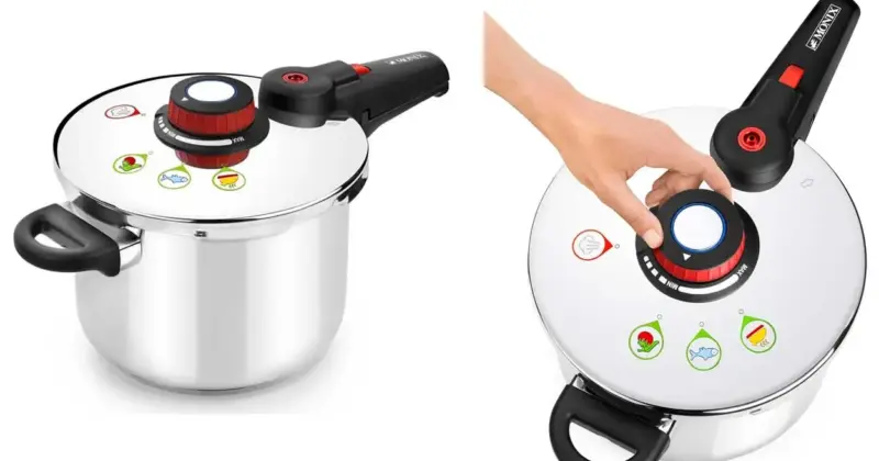 Olla a presión Monix Selecta 9 litros con ahorro de tiempo y seguridad por 66,69 €
