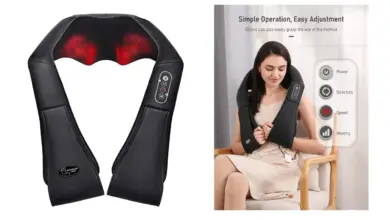 Masajeador Shiatsu para cuello y hombros con 24% de descuento y envío gratis por 37,99 €