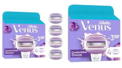 Pack 8 recambios Gillette Venus ComfortGlide Breeze con 50% de descuento en la 2ª unidad, ideal para una depilación suave y sin irritaciones