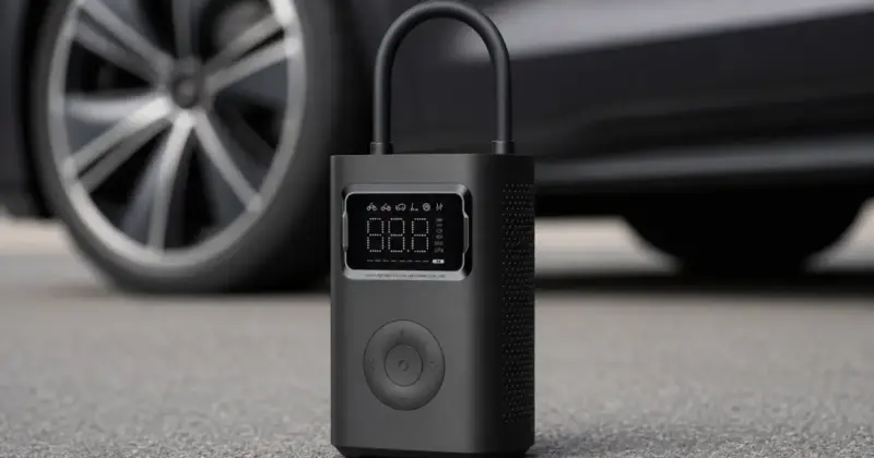 Compresor de aire portátil Xiaomi Mijia Air Compressor 2 Pro con pantalla digital y parada automática por 37,79 €