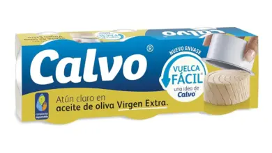 Pack de 6 latas de Atún Claro Calvo en Aceite de Oliva Virgen Extra con un 38% de descuento, ¡ahorra en sabor y calidad!