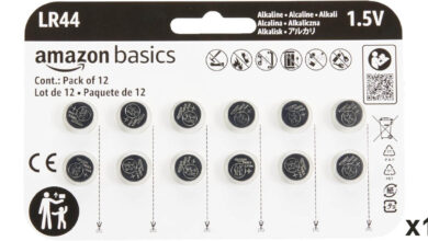 Pack 12 pilas LR44 Amazon Basics con 15% de descuento por solo 5,73€: energía fiable para tus dispositivos