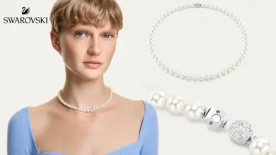 Collar Swarovski Matrix de Perlas Blancas con 30% de Descuento y Envío Gratis en Amazon