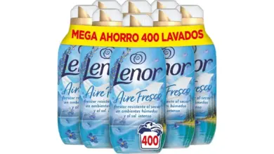 Pack 8x Suavizante Lenor Frescor Alpino: Frescura Duradera y Ahorro del 41% en Amazon