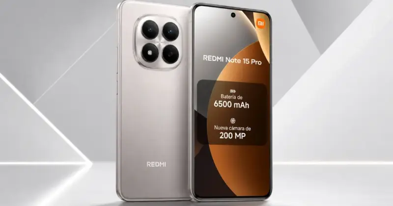 Xiaomi REDMI Note 15 Pro: pantalla AMOLED, cámara de 200 MP y gran rendimiento a un precio imbatible