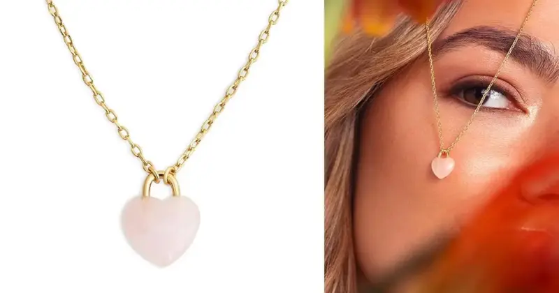 Collar Singularu Sweet Heart Stone: Elegancia y romanticismo con un 36% de descuento en Amazon