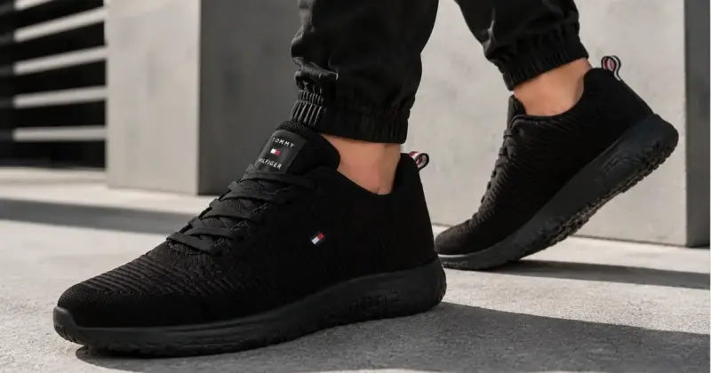 Zapatillas Tommy Hilfiger Signature Knib Rib para hombre: comodidad y estilo con un 40% de descuento