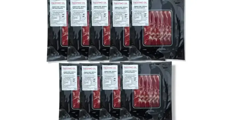 Jamón Ibérico de Cebo Faustino Gil: 900 gramos al 58% de descuento con envío gratis