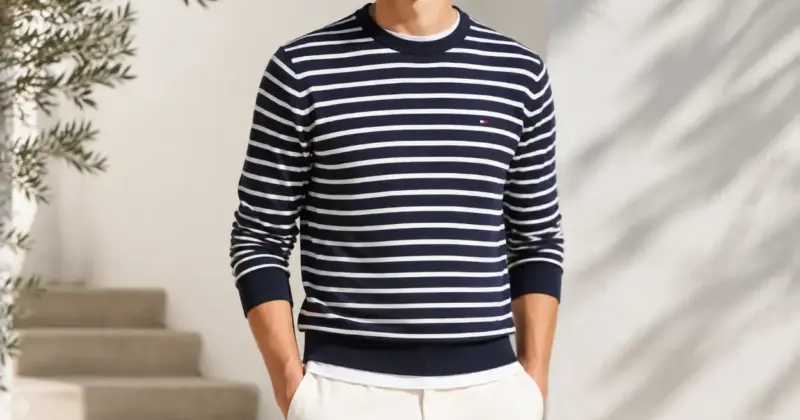 Jersey Tommy Hilfiger Essential Cotton para hombre con 65% de descuento a 34,95€ y envío gratuito