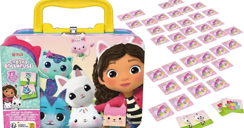 Memory La Casa de Muñecas de Gabby: juego educativo con 26% de descuento a 5,89 € en Amazon