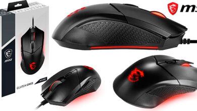 Ratón gaming MSI Clutch GM08 ambidiestro con 4.200 ppp a sólo 9,90€ y gran descuento