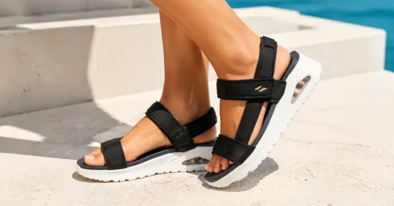 Sandalias Skechers Uno Summer Stand2 para mujer: Comodidad urbana con un 44% de descuento a 38,99 €