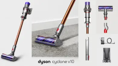 Aspiradora Dyson Cyclone V10 con adaptador para zonas difíciles por 379€ con 21% de descuento