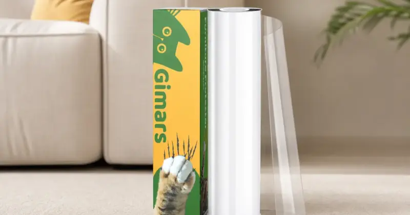 Protector de sofá Gimars: cinta transparente contra arañazos con 45% de descuento a solo 7,29 €