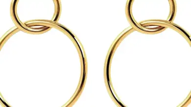 Pendientes Singularu Sister en baño de oro 18K con 39% de descuento en Amazon