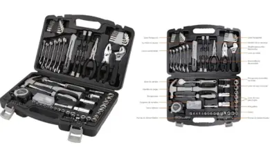 Caja de Herramientas Amazon Basics con 131 Piezas: Completo Kit para Reparaciones Domésticas a 27,99€ con 20% de Descuento