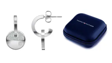 Pendientes colgantes Tommy Hilfiger de acero inoxidable para mujer con un 31% de descuento